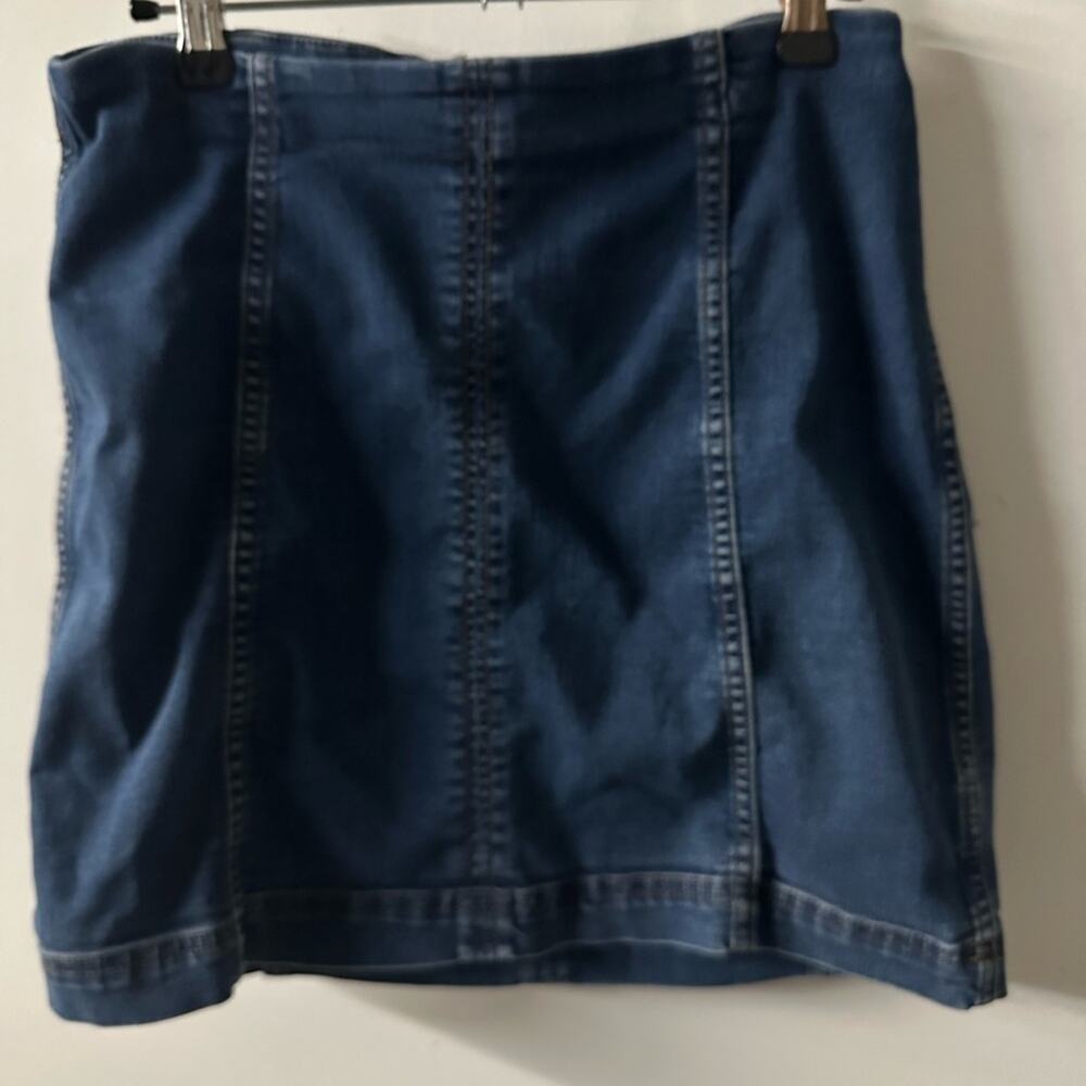 Denim Blue Skirt